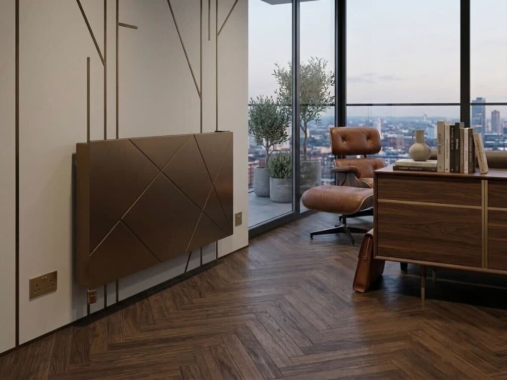 Heatnest convector concept - horizontal model in office interior